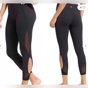 Athleta Leggings with Mesh Cutouts Size M